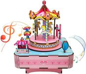 Mievayo 3D Puzzles DIY Carousel Mus