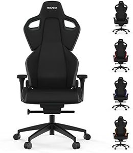 RECARO Exo High End Gaming Stuhl & Bürostuhl Ergonomisch [TÜV-Zertifiziert] | Made in Germany | Anti Submarining Hügel & Lordosenstütze | Stufenlose Einstellung über Handräder, Pure Black