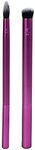Real Techniques Perfect Crease Makeup Brushes, Apply & Blend Eye Shadow, Set of 2