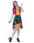 Spirit Halloween The Nightmare Before Christmas Adult Sally Costume | Officially Licensed | Disney | TV and Movie Costume- XS