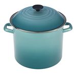 Le Creuset Enamel On Steel Stockpot, 8 qt., Caribbean