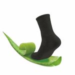 Montac Diabetic Socks for Men & Women, Cotton Socks । Helps In Diabetic Neuropathy । Reduction Of Gangrene Chances । Increase Blood Circulation, Free Size (IN, Alpha, Free Size, Ankle Black)