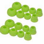 Replacement Silicone Ear Tips Earbuds For Powerbeats 2 & For Powerbeats 3 Earphones (Green)