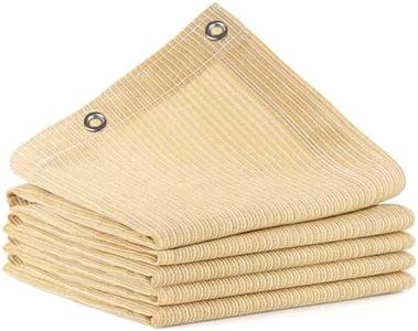 JUNKOGO 12x24 FT Shade Cloth, 90% UV Block, 200GSM HDPE Fabric