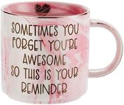 Thank You Gifts for Women - Funny Gifts Ideas for Friends, Coworkers, Boss, Employee, Mom, Mentor - Inspirational, Thoughtful, Birthday, Friendship, Graduation Presents for Her - Ceramic Coffee Cup