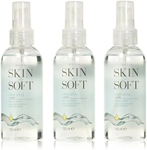 Avon Skin So Soft Original Huile Sèche en Vaporisateur 150 ml - Pack de 3