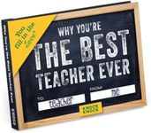 Knock Knock Why You're the Best Teacher Ever Fill in the Love Book Fill-in-the-Blank Gift Journal