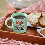 Chumbak Life Trivia Mug - Mint