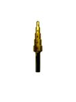 Jon Bhandari Tools HSS Titanium Step Drill Bit for Metals, Plastic, Wood, Etc (4mm-12mm)