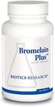 Biotics Research Bromelain Plus Lactose Free Dairy Free Digestive Support, Supports Healthy and Balanced Physiological Pathways, Muscle Relaxation and Comfort, Bromelain 2500 MCU g, Papain 100 Tablets