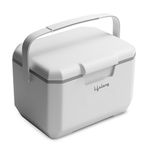 Lifelong 6L Insulated Chiller Ice Box | Standard Size Cooler for Travel, Parties, Bar, Medical Use | Keeps Ice Cubes & Drinks Cold for 12–18 Hours | PU Foam Insulated, BPA-Free