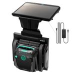 WYBOT S2 Solar Pool Vacuum Cleaner, Smart Auto Parking, Dual Charging Modes, 3D Adsorption System, Brushless Motor, App Control, for In-Ground Pools up to 3,229 Sq.Ft, Black & Green