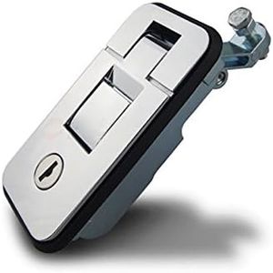 Encell Chrome Cupboard Door Knob Latch Lock for RV Camper Trailer MotorHome Caravan Boat Size L