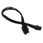 COMeap Mini 6 Pin to 6 Pin PCI Express Video Card Power Adapter Cable for Mac Pro G5 14-inch(35cm)(Pack of 2)