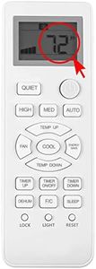 Replacement Remote Control for GE AC Air Conditioner Remote Control WJ26X22901 AHD06LZQ1 AHD08LZQ1 ESAQ406P ESAQ406T ESAQ408P ESAQ406TZ AHD06LX AHD08LX PHC06 PHC08 PHC06LY PHC08LY AHD06LXW1 AHD08LXW1