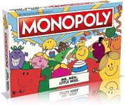 Monopoly Mr Men Little Miss Board Game, This New Edition of Hasbro's Classic Board Game Monopoly is Perfect for 2–6 Players Aged 8 and up