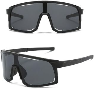 MUSELK Lunettes de soleil sport homme femme lunettes de cyclisme lunettes de soleil polarisées lunettes de soleil de plein air vélo ski UV400