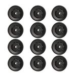 Topfinder 90mm Universal Bearing Pulley Wheel for Gym Fitness Equipment Cable Machine Wearproof Spare Part (12Pcs)