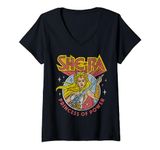 Womens She-Ra - Princess of Power V-Neck T-Shirt