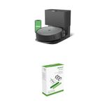 iRobot® Roomba® i3+ EVO (3554) Self-Emptying Robot Vacuum, Clean by Room with Smart Mapping, Empties Itself for Up to 60 Days, Compatible with Alexa, Personalized Cleaning with Replenishment Kit