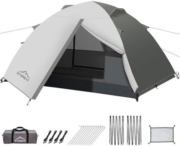 Gysrevi Tente de Camping 2-3 Personnes Tente dôme Facile à Installer Camping Tente Imperméable et Ventilée, pour Outdoor Camping et Randonnée