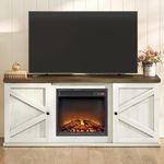 VASAGLE Fireplace TV Stand for TVs 