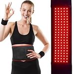 Red Light Lamp Belt for Body 660nm & 850nm Near Infrared Light with 105pcs 3 in 1 Chip Portable with Cord and Timing Mode Wrap for Body