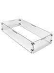 Paramount Fire Table Wind Guard, Rectangular, 30IN x 15IN