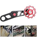 Bike Single Speeds Adjuster, Folding Bike Chain Stabilizer Bicycle Accessory Rear Derailleur Chains Guide Speeds Adjust