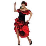 Wicked Costumes Adult Womens Spanish Senorita Fancy Dress Costume - Medium (UK 14-16)