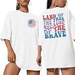 America Shirts for Women Land of Th
