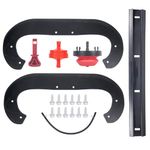 Mikatesi 753-06469 Snow Blowers Paddle with 731-08171 Scraper Blade Kit for Cub Cadet MTD 21XPES 221HP 221LHP 1X21HP 1X21LHP 1X221HP RM2100 Troy Bilt Squall 210 2100 123R 179E 208E 208XP Snow Blowers