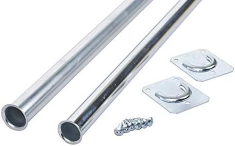 Closet Pro CD-0024-18/30ZC Heavy Duty Adjustable Rod, Silver,18 by 30-Inch, Zinc Plated