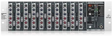 Behringer RX1202FX V2 Premium 12-Input Mic/Line Rack Mixer with XENYX Mic Preamplifiers, British EQ's and Multi-FX Processor