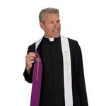 Hail Mary Gifts - Christian Brands Clergy & Religious Reversible Reconciliation Stole