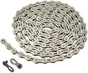 CYSKY Bike Chain 11 Speed Bicycle Chain 1/2 x 11/128 Inch 116 Links Steel High Strength Bike Derailleur Chain for 11-Gear Road Mountain Bicycle