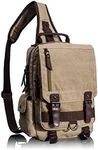 Leaper Canvas Messenger Bag Sling B