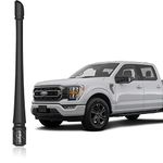 POSAID 13inch Antenna for Ford F150 2009-2023 Fexible Rubber Pickup Truck Antenna Replacement with Optimized FM/AM Reception