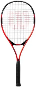 WILSON Pro Staff Precision Junior 25 Tennis Racket - Black/Red