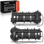 A-Premium Left & Right Engine Valve Cover Compatible with Ram 1500, ProMaster 1500 & Jeep Grand Cherokee, Wrangler, Cherokee & Dodge Charger, Journey, Durango, Challenger, Avenger & Chrysler 200, 300