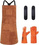 Welding Apron for Men with Gloves -