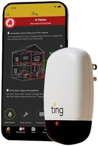 Ting Fire Electrical Fire Prevention Sensor & Service - Residential Use Only - 12 Months of Required Service Included - Home Fire Safety
