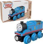 Thomas & Friends Wooden Railway Toy Train Thomas Push-Along Wood Engine for Toddlers & Preschool Kids Ages 2+ Years