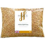 Hides Fine Foods - Yellow Split Peas 1kg - GMO Free - Suitable for Vegetarians - Cooking - Soups - Mushy Peas - Pease Pudding - Dips - Supports Digestive Health