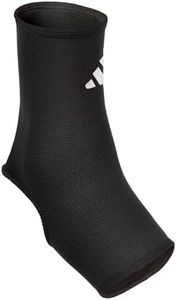 adidas Ankle Support Sleeve - Ankle Sleeve for Training, Competitions, and Support - Ergonomic Design, Durable Elastic Nylon Trim, Breathable Material - For all Fitness Levels - Black, Medium