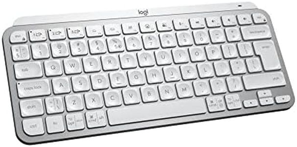 Logitech MX Keys Mini Wireless Illuminated Keyboard - Pale Grey