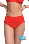 Beautikini Period Swimwear Bikini Menstrual Leakproof Swim Bottoms Period Bathing Suits for Teens Girl(Bittersweet Medium)