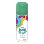 Temporary Hair Color Spray Wash Out Washable Party Fancy Dress Up Accessories Party Halloween Hairspray 133ml (1, Green HairSpray)