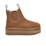 New Snow Boots in Autumn and Winter 2022 Casual Thick Soled Chelsea Short Boots Fashion Boots (Color : Brown, Size : 8.5)