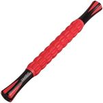 Yansyi Muscle Roller Stick for Athletes - Body Massage Roller Stick - Release Myofascial Trigger Points Reduce Muscle Soreness Tightness Leg Cramps & Back Pain for Physical Therapy & Recovery (Red)